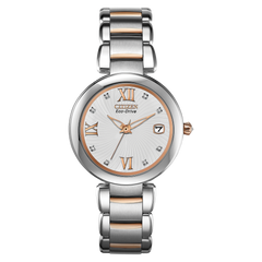 Citizen's Marne with White Dial & Diamonds