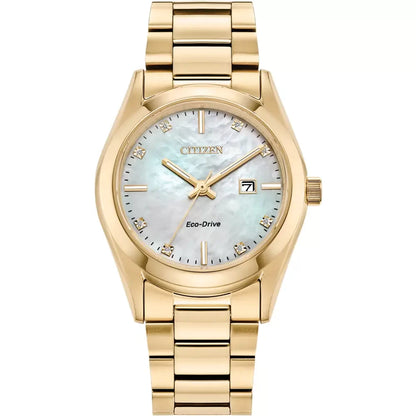 Citizen's Sport Luxury with Mother-of-Pearl Dial & Diamonds