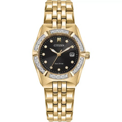 Citizen's Corso Diamond with Black Dial & Diamonds