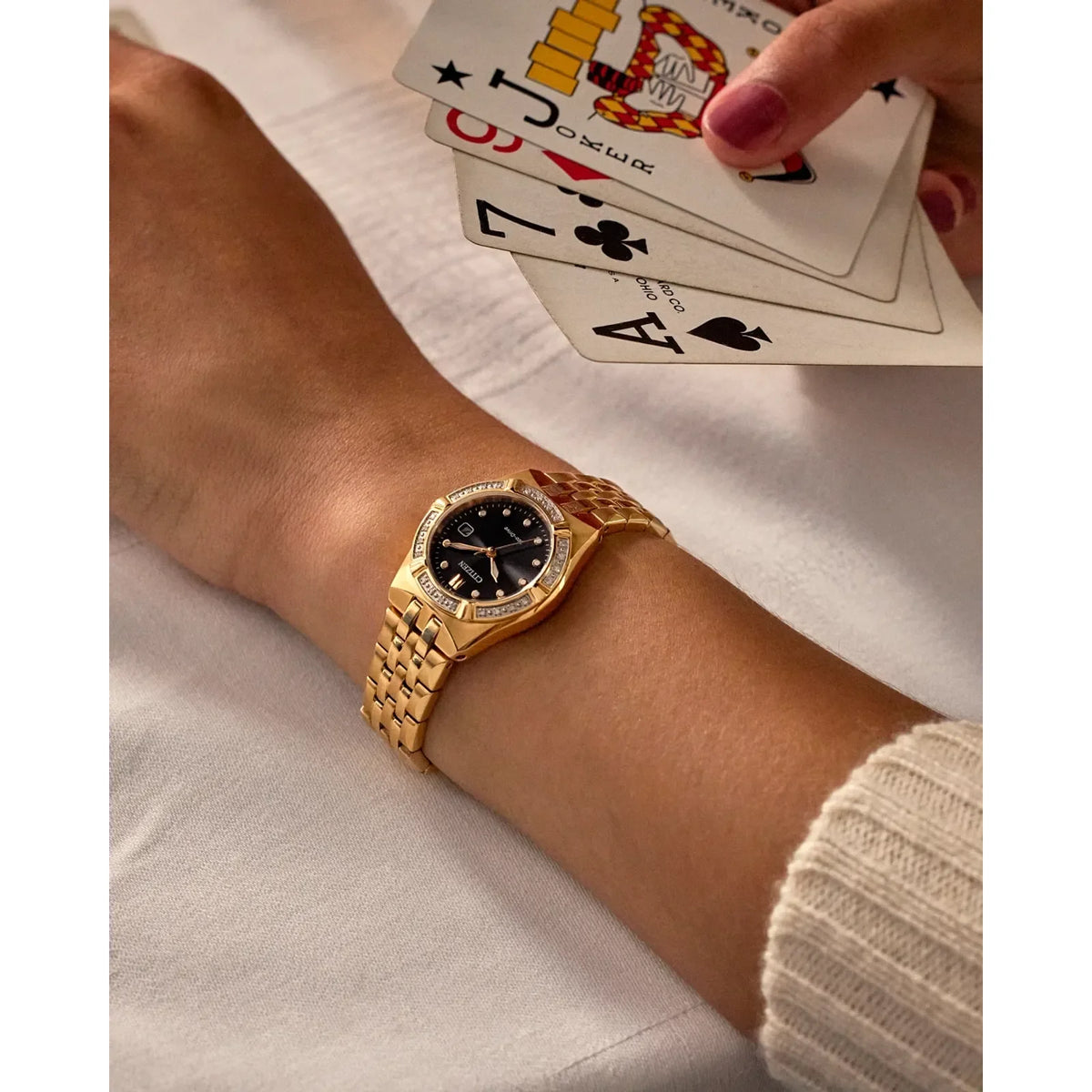 Citizen's Corso Diamond with Black Dial & Diamonds