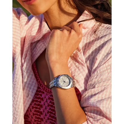Citizen's Carson with Light Blue Dial & Diamonds