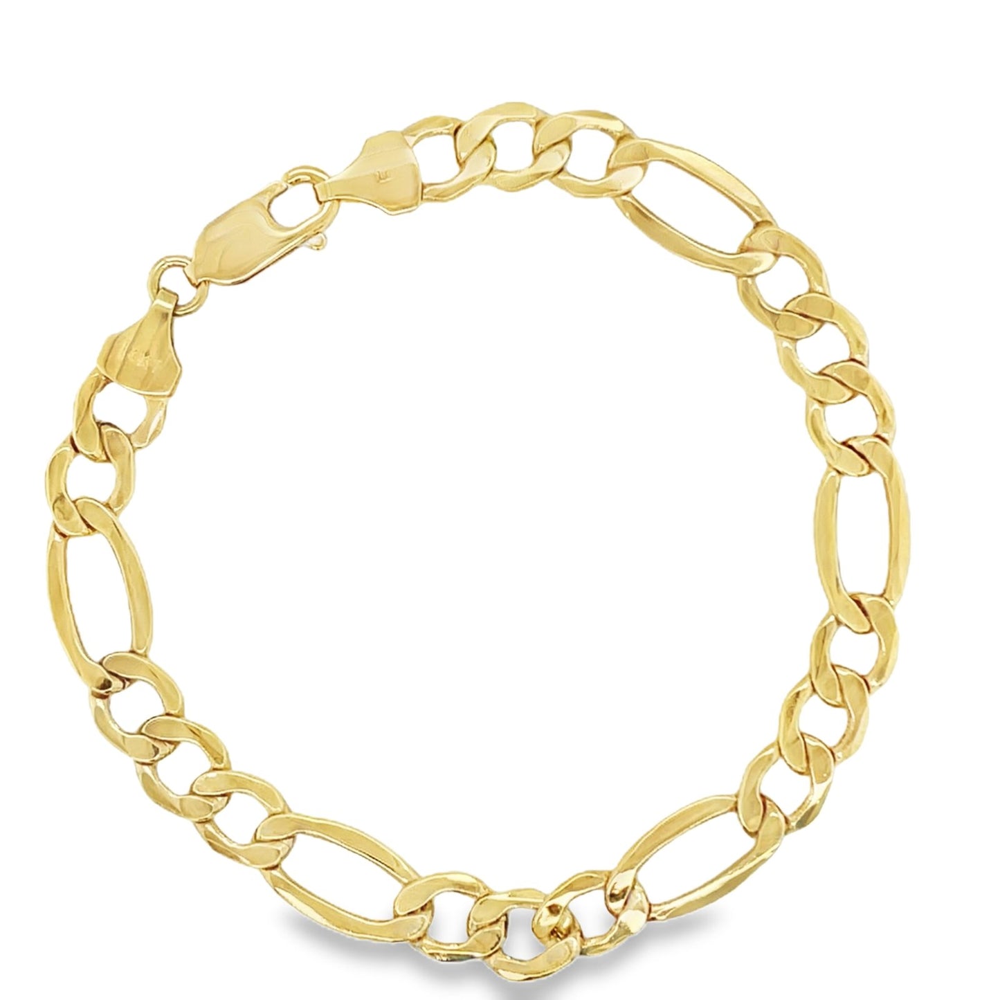 Jai's 14K Yellow Gold Figaro Chain Bracelet