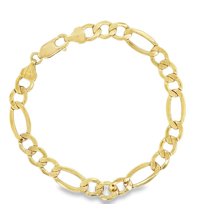 Jai's 14K Yellow Gold Figaro Chain Bracelet