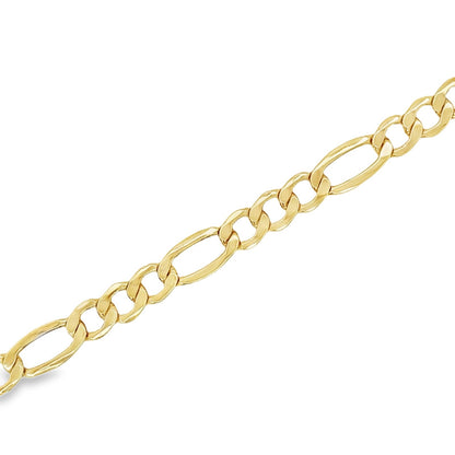 Jai's 14K Yellow Gold Figaro Chain Bracelet