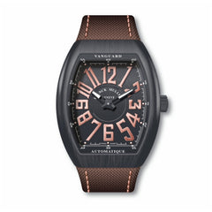 Franck Muller's Vanguard Slim Capsule with Black Dial
