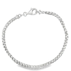 Jai's 14K White Gold Fine Franco Chain Bracelet