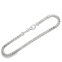 Jai's 14K White Gold Franco Chain Bracelet