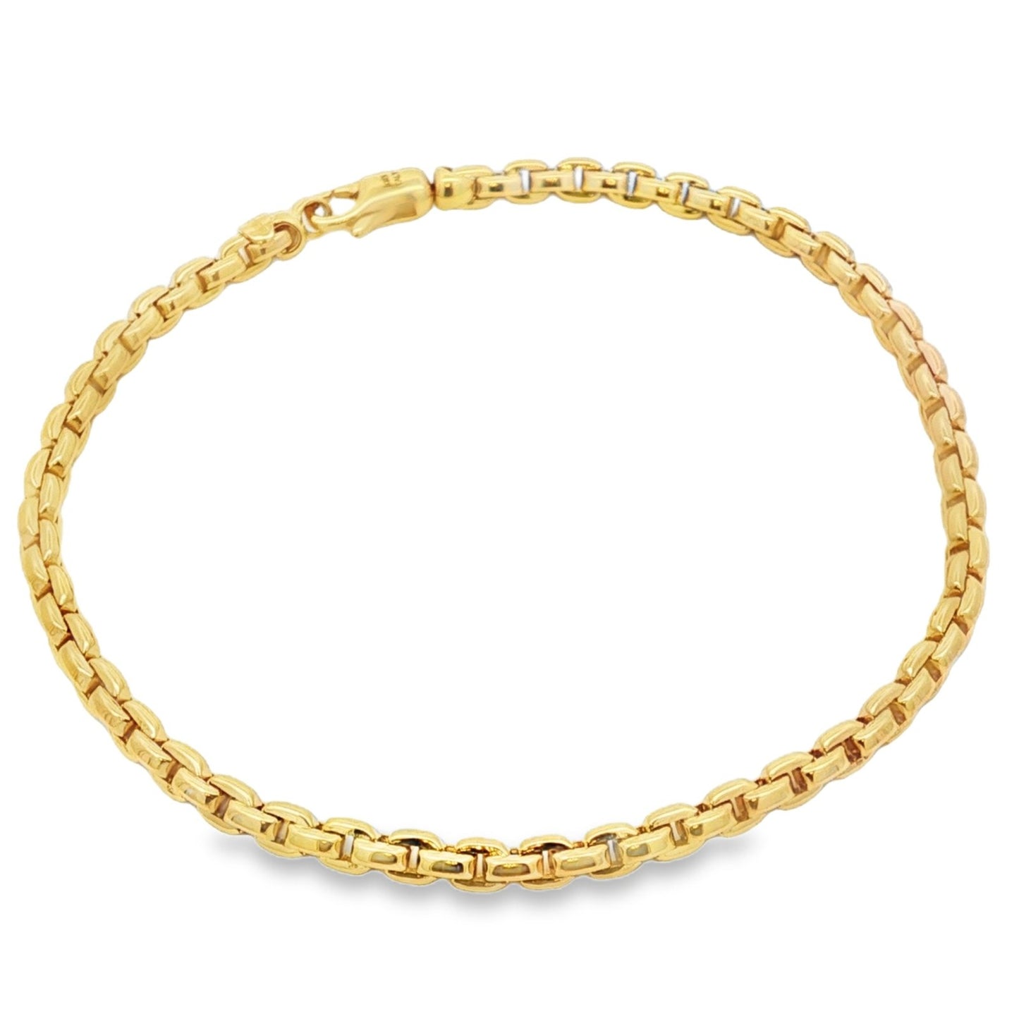 Jai's 18K Yellow Gold Fine Box Chain Bracelet