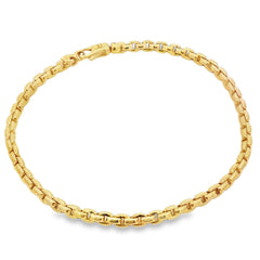 Jai's 18K Yellow Gold Fine Box Chain Bracelet