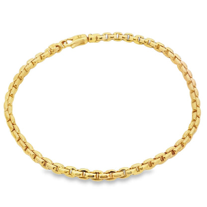 Jai's 18K Yellow Gold Fine Box Chain Bracelet