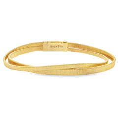 Jai's 18K Yellow Gold Two-row Coiled Bracelet