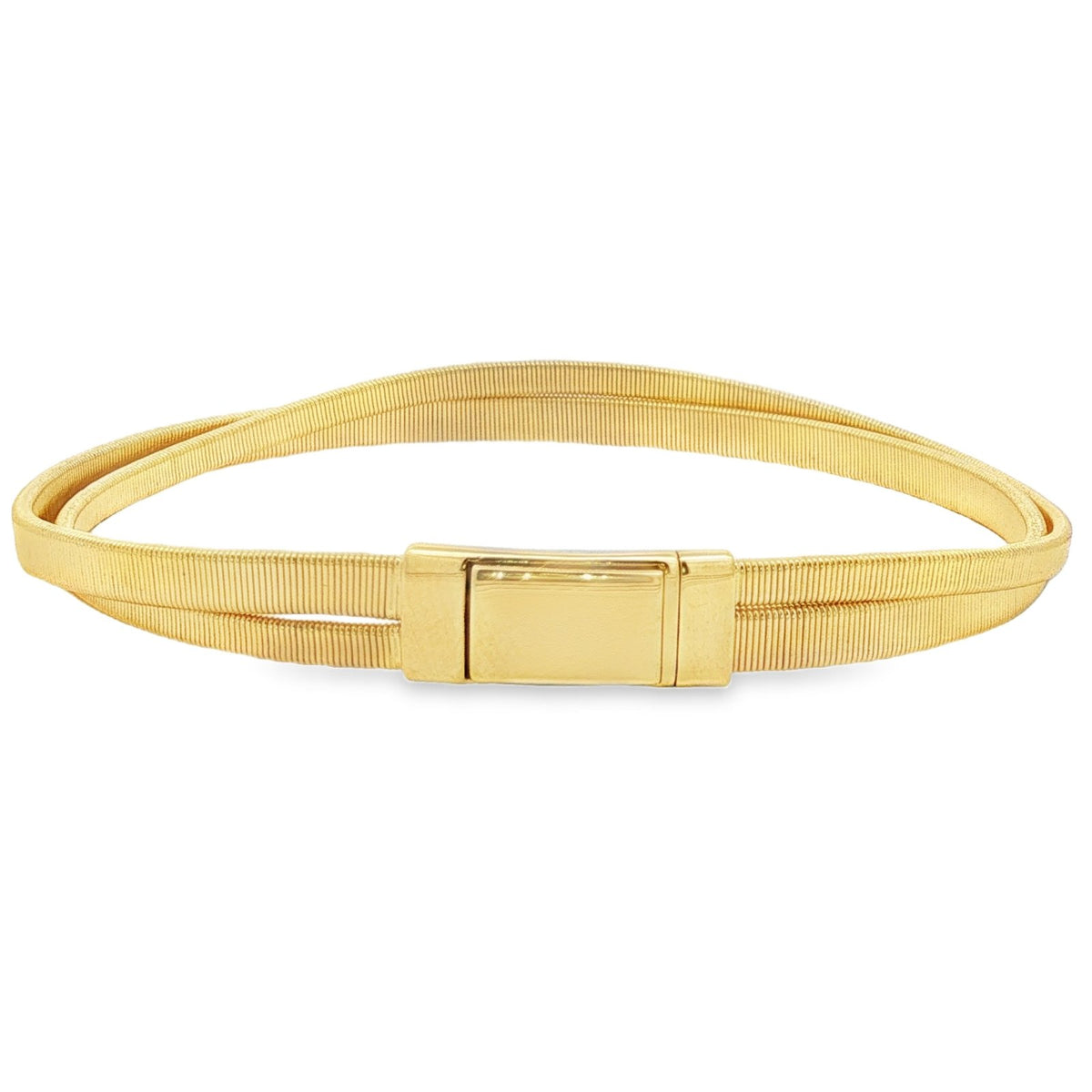 Jai's 18K Yellow Gold Two-row Coiled Bracelet