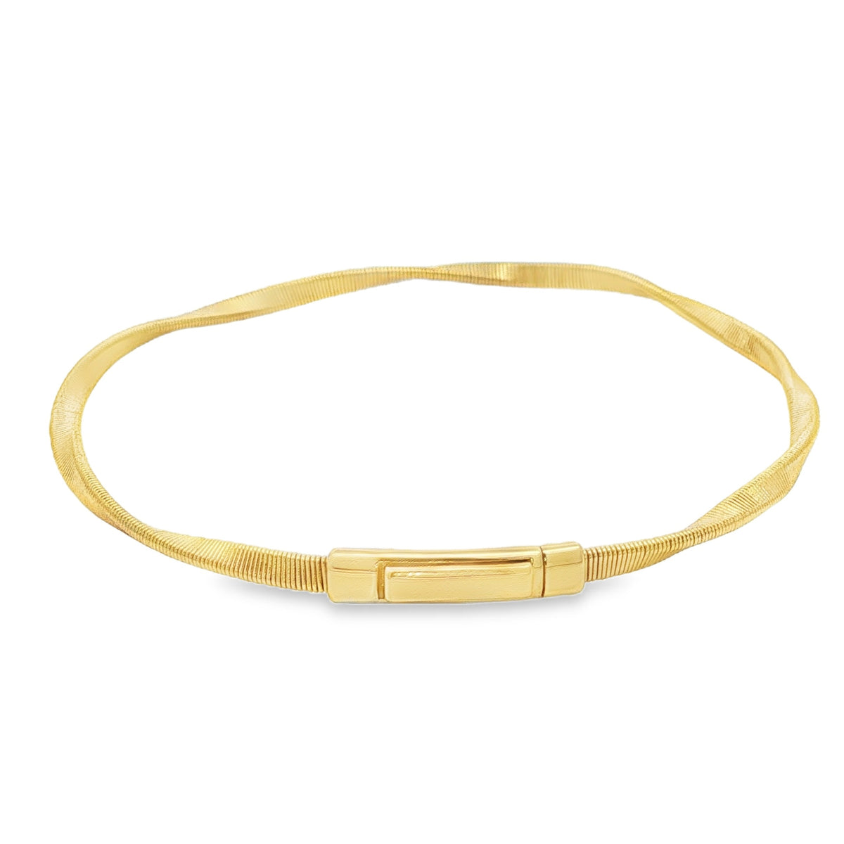 Jai's 18K Yellow Gold Twisted Coiled Bracelet