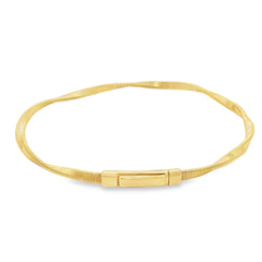 Jai's 18K Yellow Gold Twisted Coiled Bracelet