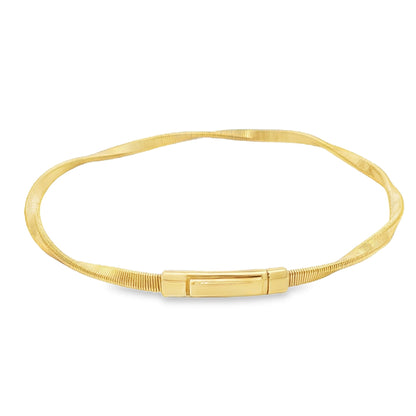 Jai's 18K Yellow Gold Twisted Coiled Bracelet