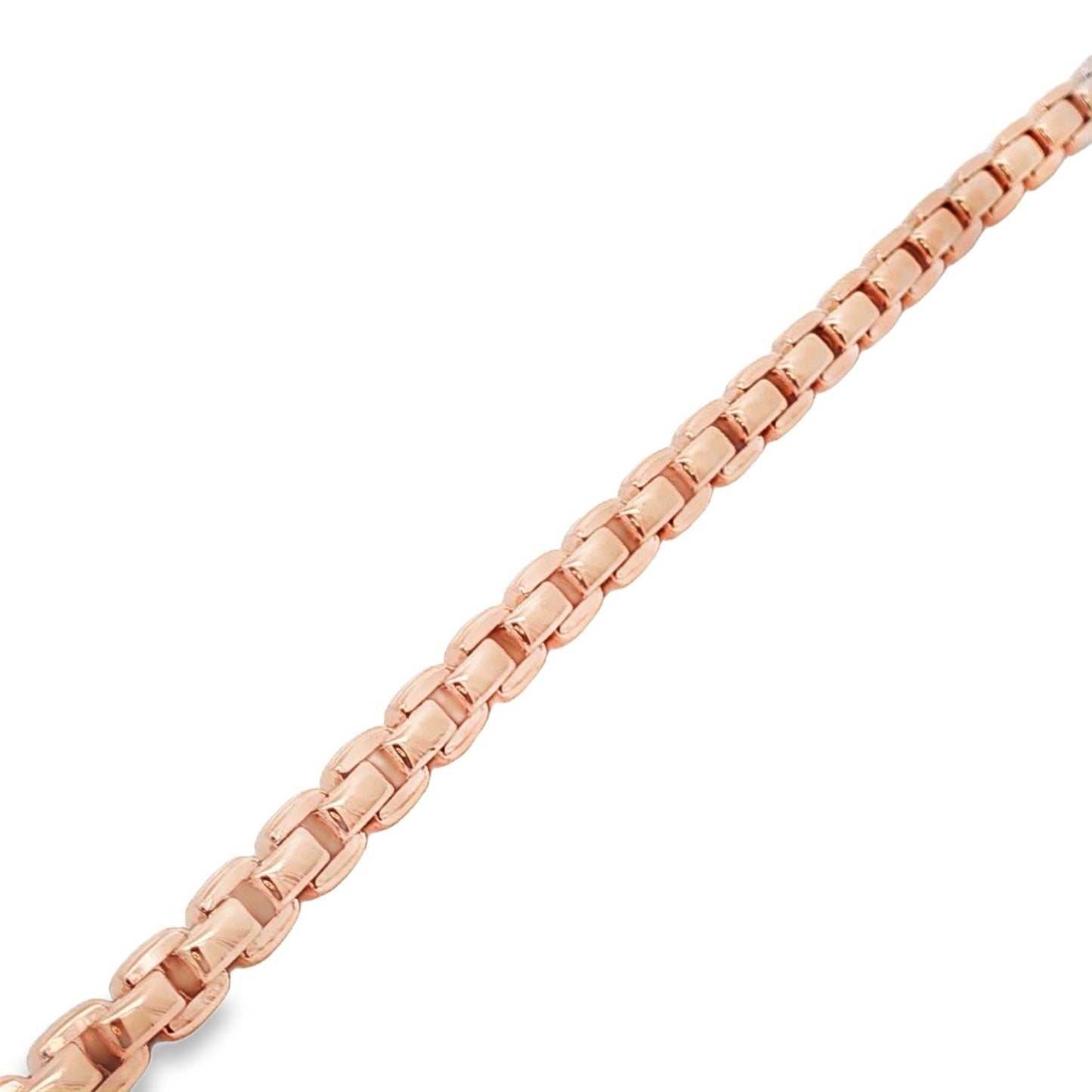 Jai's 18K Rose Gold Box Chain Bracelet