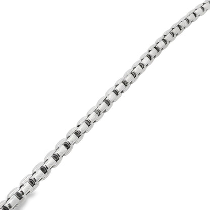 Jai's 18K White Gold Box Chain Bracelet