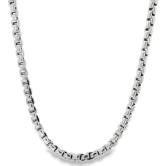 Jai's 18K White Gold Box Chain