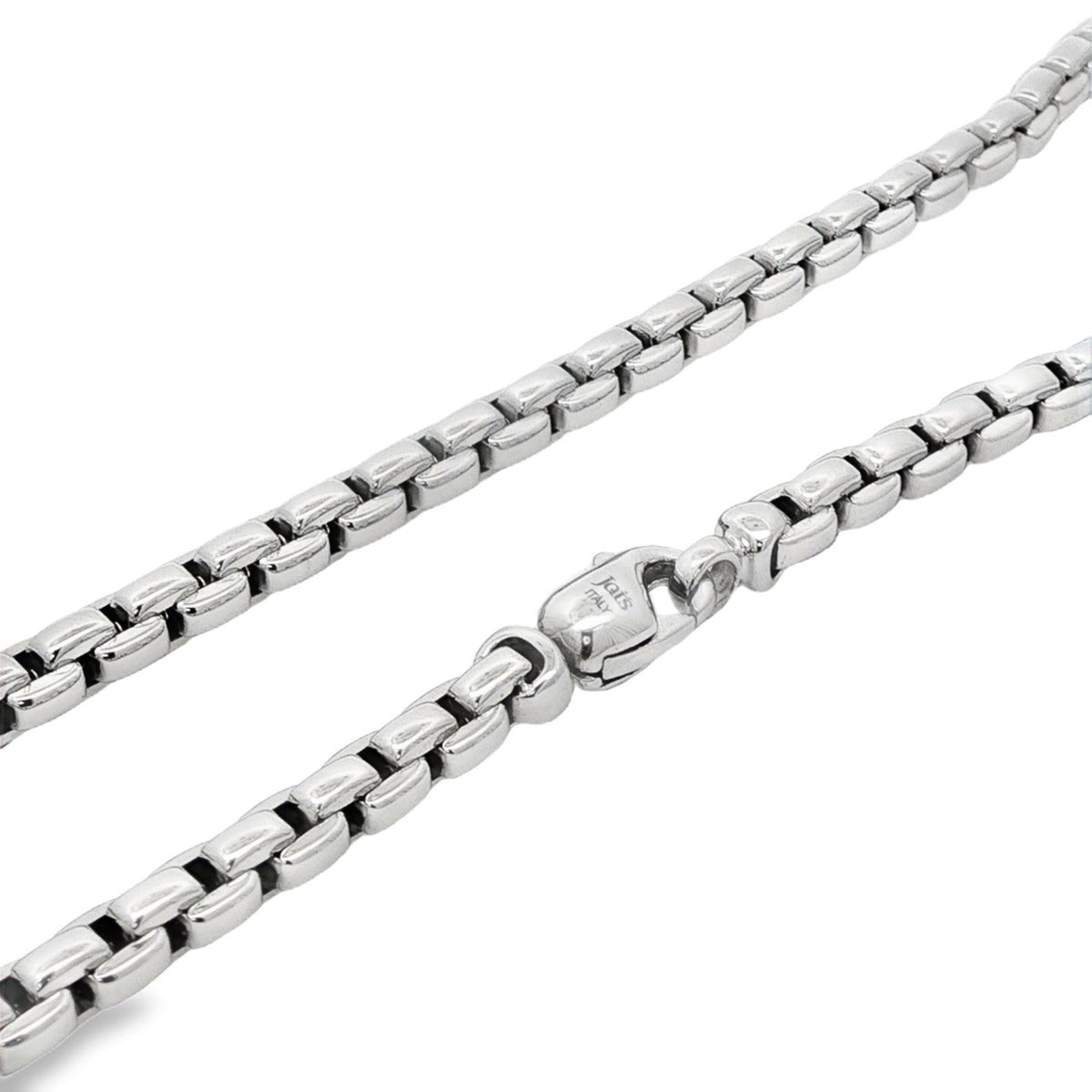 Jai's 18K White Gold Box Chain
