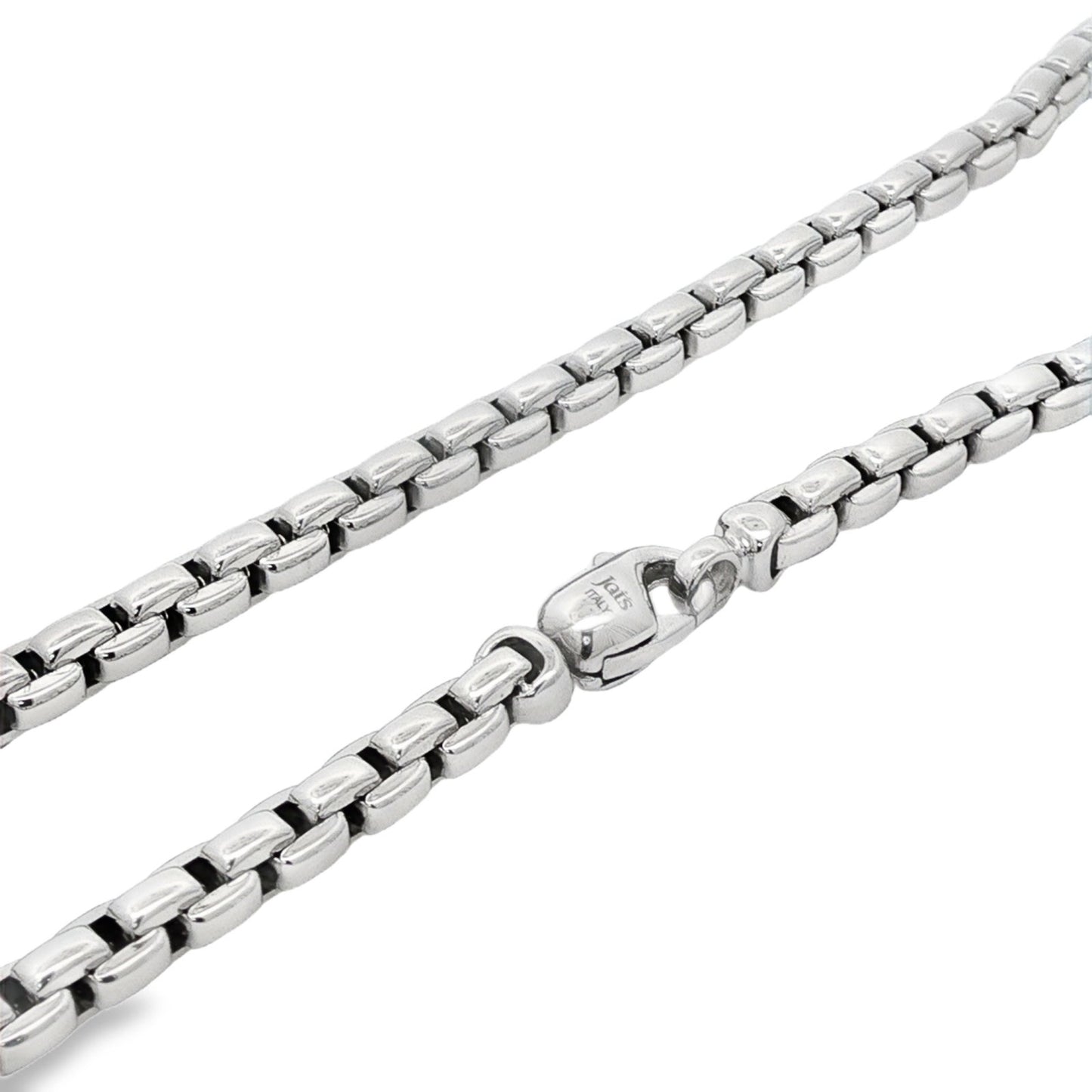 Jai's 18K White Gold Box Chain