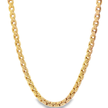 Jai's 18K Yellow Gold Box Chain
