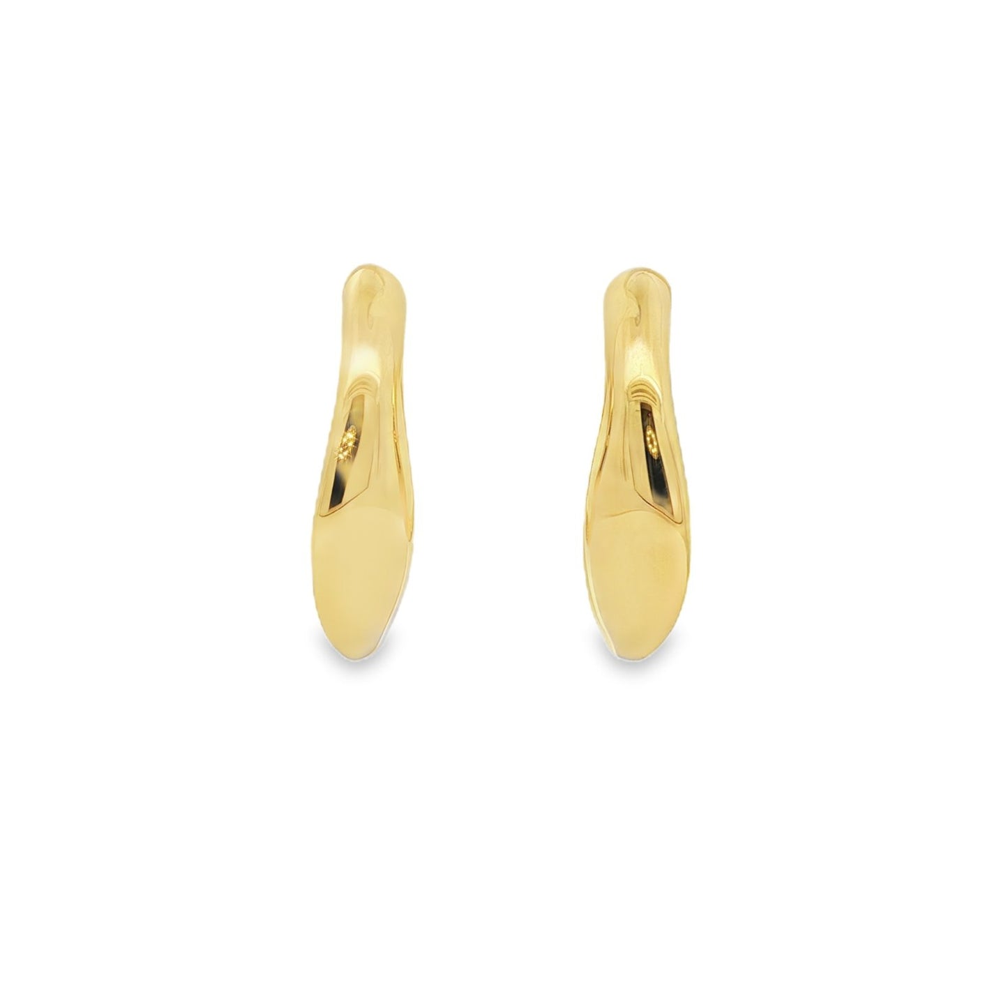 Jai's 18K Yellow Gold Twisted Hoops