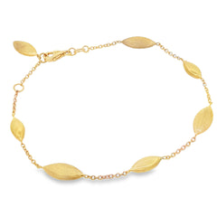 Jai's 18K Yellow Gold Satin Bead Bracelet