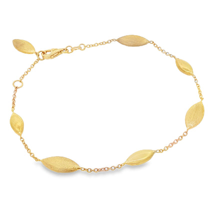 Jai's 18K Yellow Gold Satin Bead Bracelet