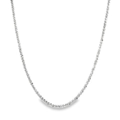Jai's 14K White Gold Fine Sparkle Chain