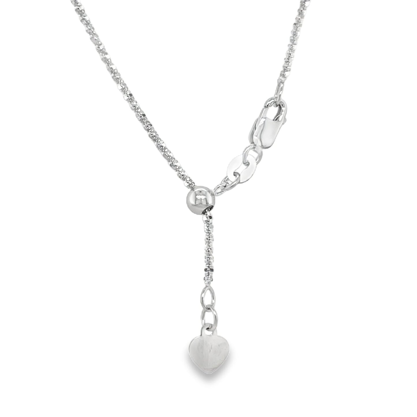 Jai's 14K White Gold Fine Sparkle Chain