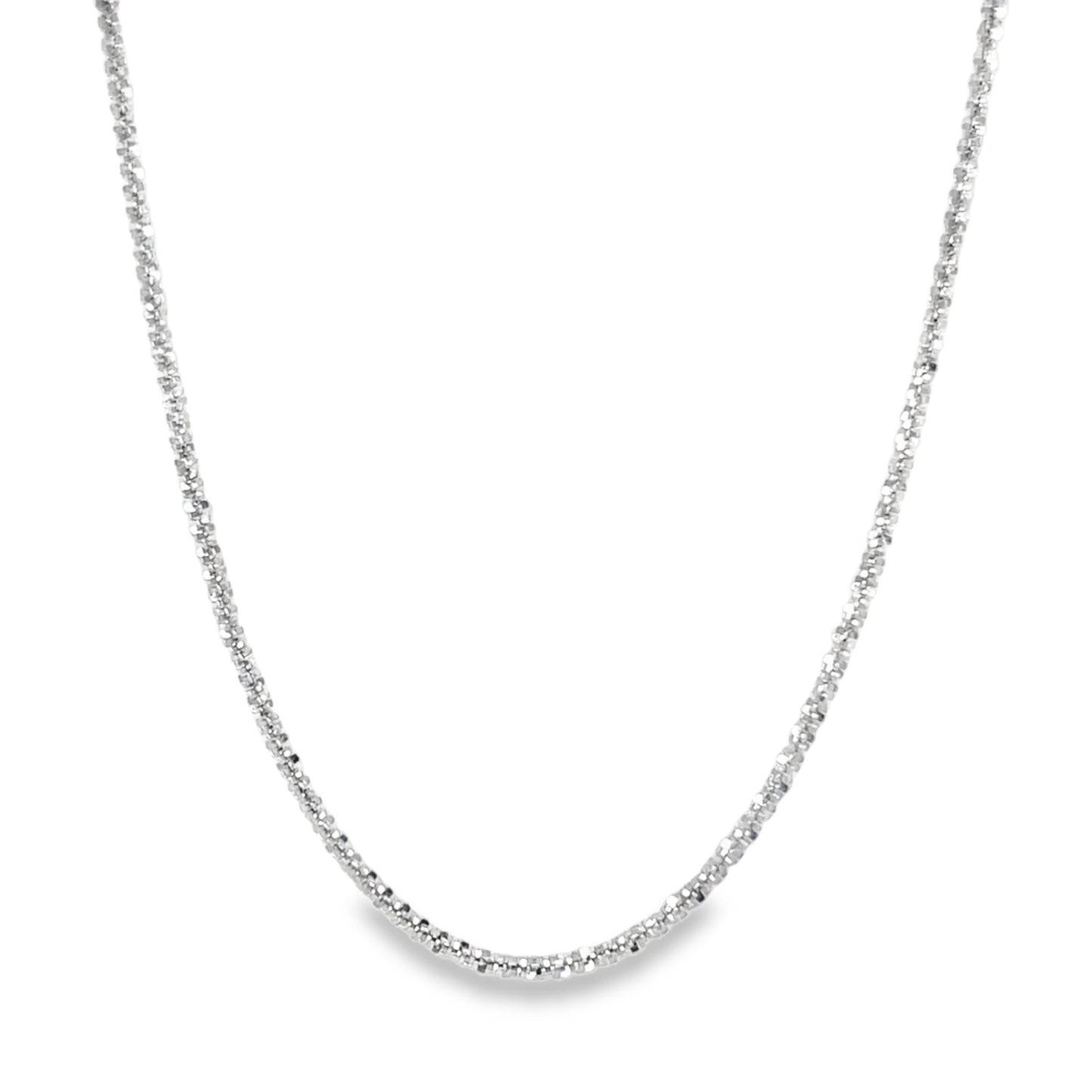 Jai's 14K White Gold Fine Sparkle Chain