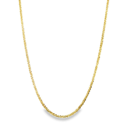 Jai's 14K Yellow Gold Fine Sparkle Chain