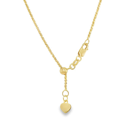 Jai's 14K Yellow Gold Fine Sparkle Chain