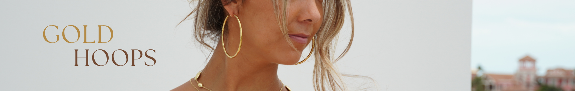 Gold Hoops at Jai's