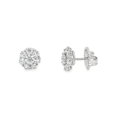 Hearts On Fire 18K White Gold Beloved Diamond Studs