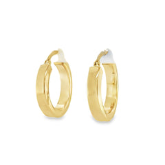 Jai's 14K Yellow Gold Hoops
