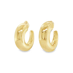 Jai's 14K Yellow Gold Hooked Studs