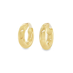 Jai's 18K Yellow Gold Thick Hoops