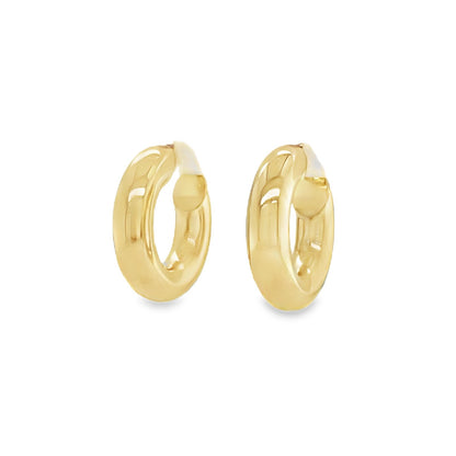 Jai's 18K Yellow Gold Thick Hoops