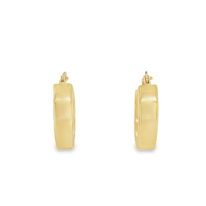 Jai's 14K Yellow Gold Petite Hoops