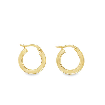 Jai's 14K Yellow Gold Petite Hoops