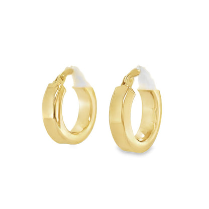 Jai's 14K Yellow Gold Petite Hoops