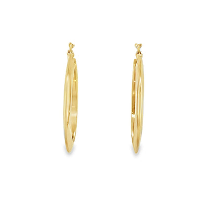 Jai's 14K Yellow Gold Medium Disc Hoops