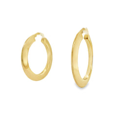 Jai's 14K Yellow Gold Large Disc Hoops