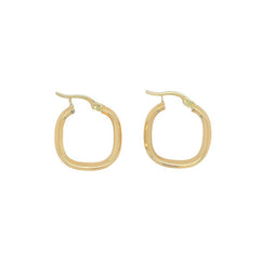 Jai's 14K Yellow Gold Squared Hoops