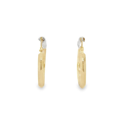 Jai's 14K Yellow Gold Squared Hoops