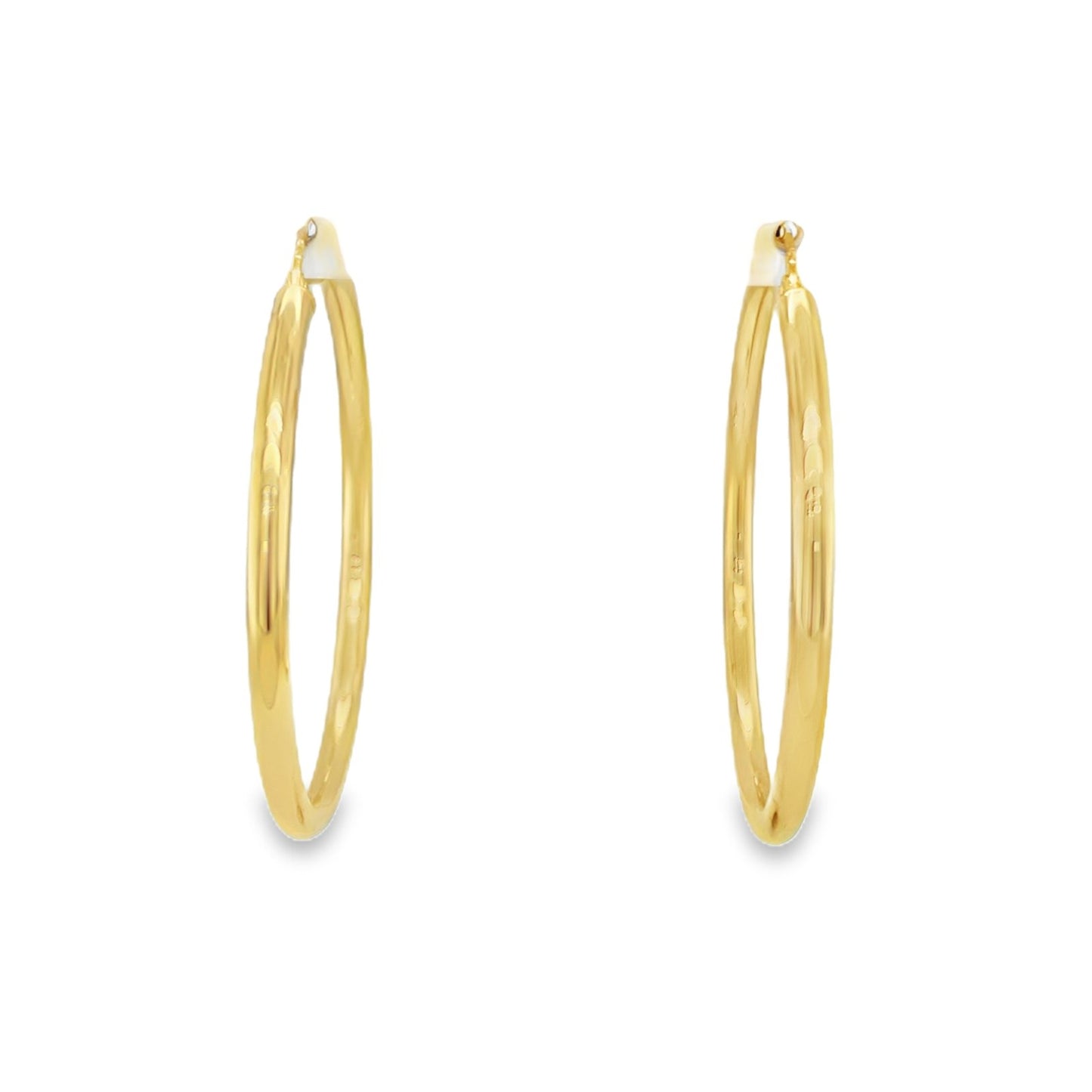 Jai's 14K Yellow Gold Classic Thick Hoops