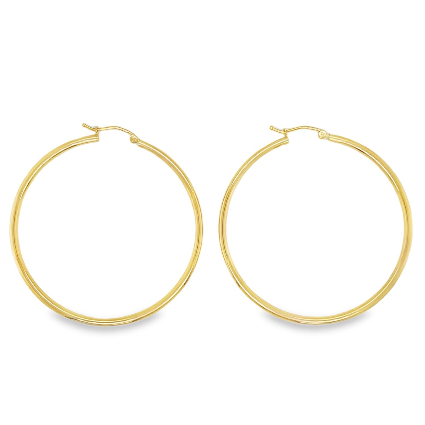 Jai's 14K Yellow Gold Classic Thin Hoops