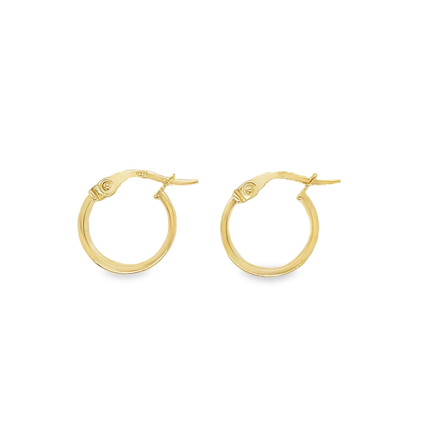 Jai's 14K Yellow Gold Medium Huggies