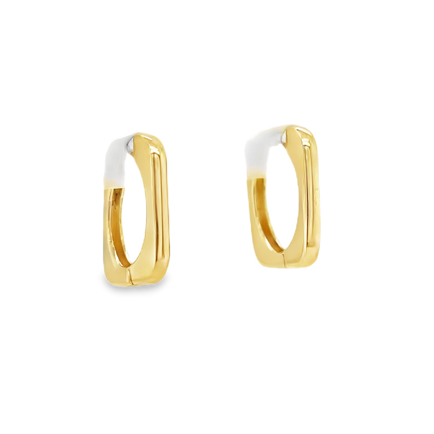 Jai's 14K Yellow Gold Small Square Hoops